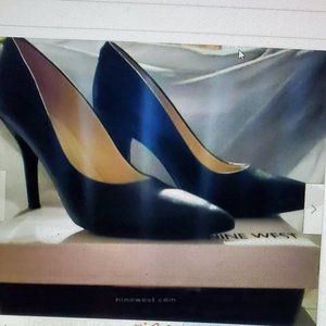 NINE WEST womens Fifth pointy toe pump black